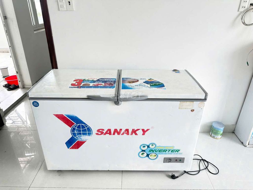 Tủ đông mát Sanaky 400 lít inverter Trắng. Mua bán Tủ lạnh tại Thành phố Dĩ An Bình Dương được đăng bởi DUY ANH hình 1