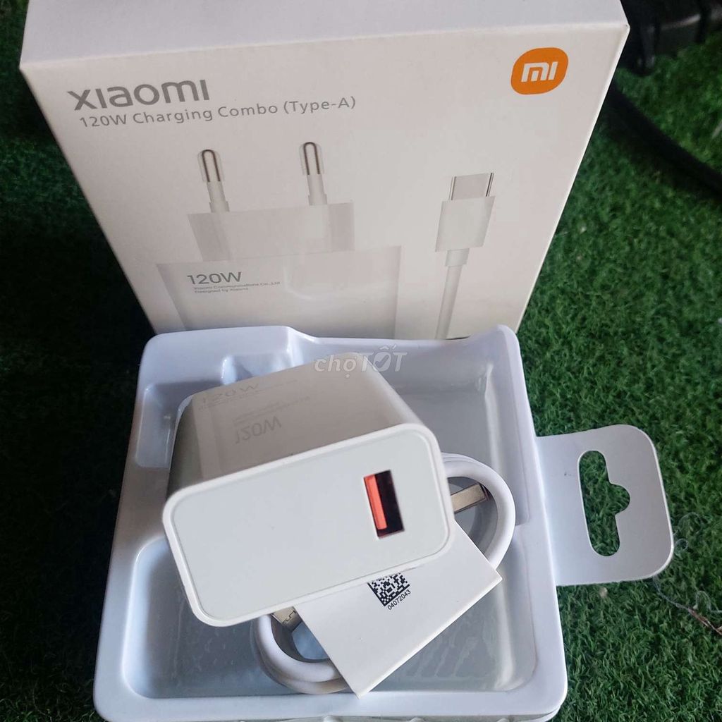 Bộ sạc Xiaomi 120W cổng Usb Type C 6A