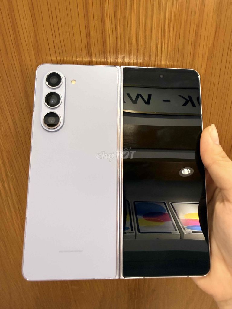 Samsung Galaxy Z Fold 5 12/256GB Xanh VN 99%. Mua bán Điện thoại tại Quận Ninh Kiều Cần Thơ được đăng bởi Minh Phát hình 1
