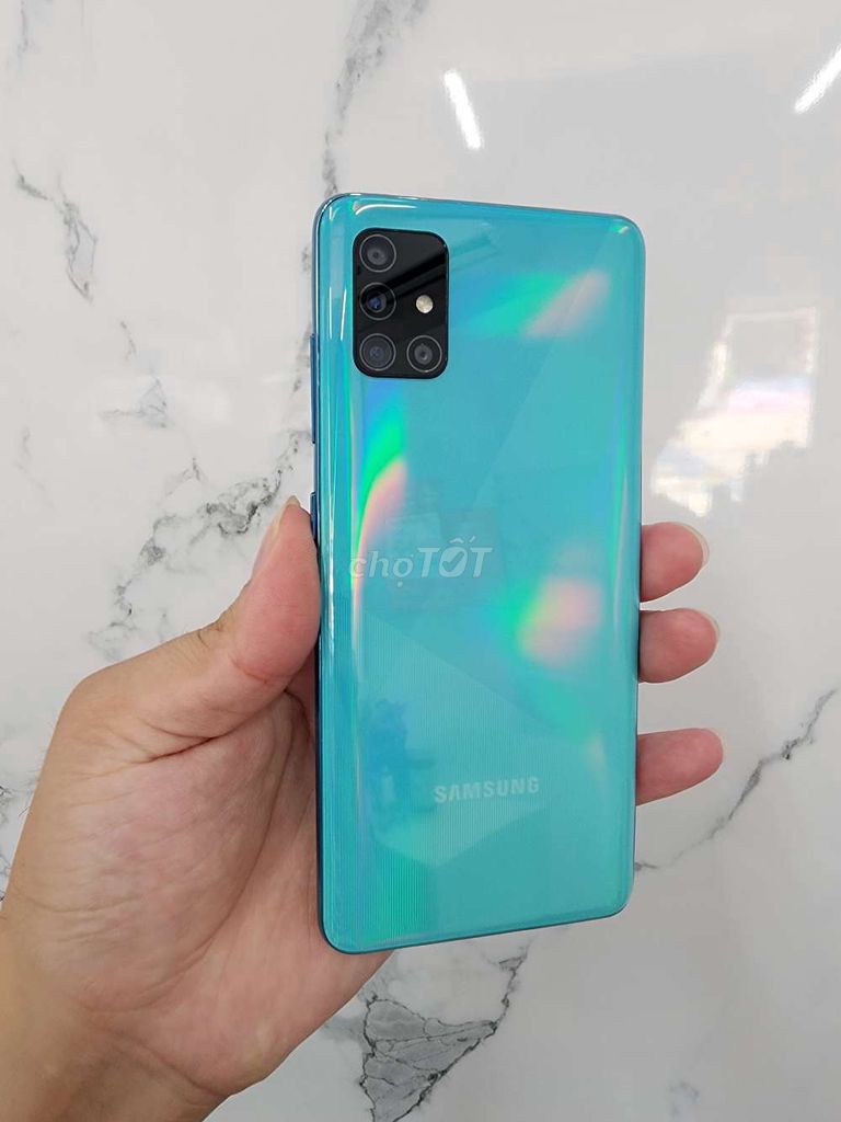 Samsung A51 Xanh Ngọc Mới 99% Sài Khỏe Tốt. Mua bán Điện thoại tại Thành phố Biên Hòa Đồng Nai được đăng bởi Điện Thoại Tốt Giá Rẻ hình 1