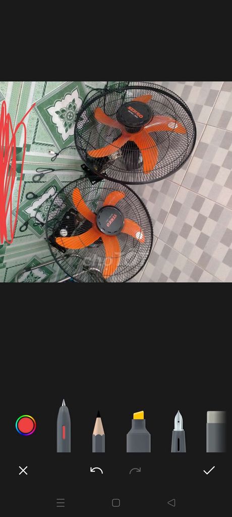 Senko Quạt điện treo tường 65W 2 dây giật. Mua bán Quạt tại Quận 7 Tp Hồ Chí Minh được đăng bởi Thanh Hai hình 1