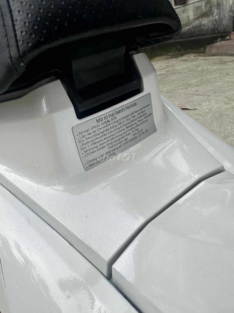 Air Blade sản xuất 2022 máy zin bao tên chính chủ. Mua bán Xe máy tại Quận Lê Chân Hải Phòng được đăng bởi Nguyễn Thế Hiếu hình 5