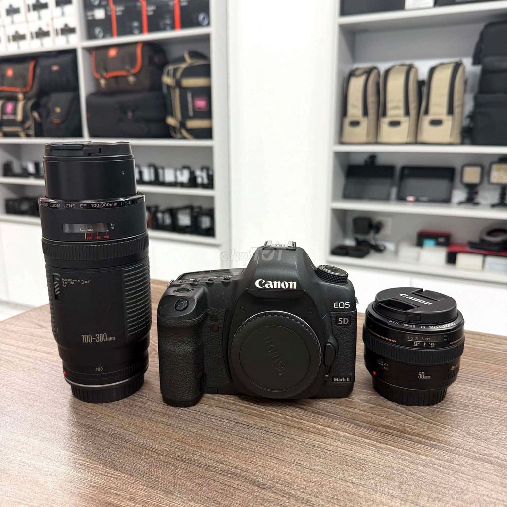 Canon 5D2 mark II & 100-300 F5.6 & 50 F1.4. Mua bán Máy ảnh, Máy quay tại Quận Thanh Xuân Hà Nội được đăng bởi Nguyễn Cường Camera hình 1