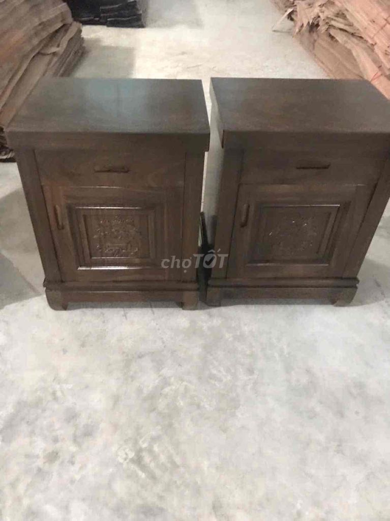 Tủ đầu giường gỗ nâu 58x48x40cm. Mua bán Tủ, kệ gia đình tại Huyện Đan Phượng Hà Nội được đăng bởi Nguyễn Thị Thu  hình 1