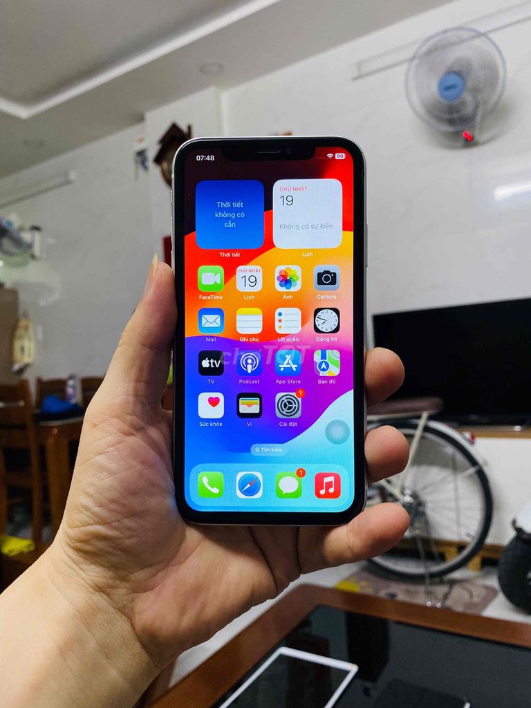 iPhone Xr 64GB Trắng, dùng tốt. Mua bán Điện thoại tại Quận Tân Bình Tp Hồ Chí Minh được đăng bởi ANH ĐỨC Store hình 1