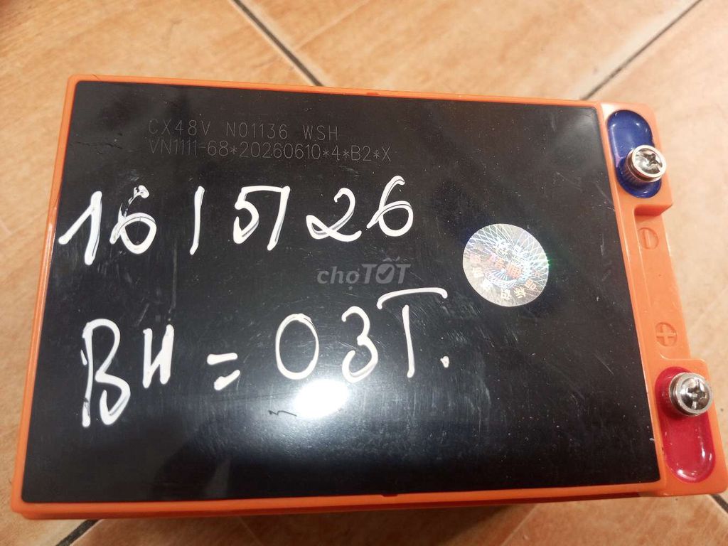 ắc quy 12v 15ah còn mới. Mua bán Đồ chuyên dụng, Giống nuôi trồng tại Quận Hoàng Mai Hà Nội được đăng bởi Trần Như Hiền hình 1
