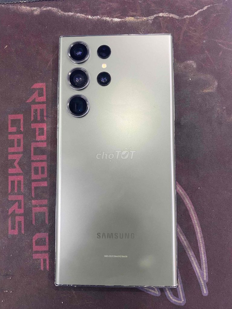 Samsung S23 Ultra Xanh. Mua bán Điện thoại tại Quận 10 Tp Hồ Chí Minh được đăng bởi a trang  hình 1