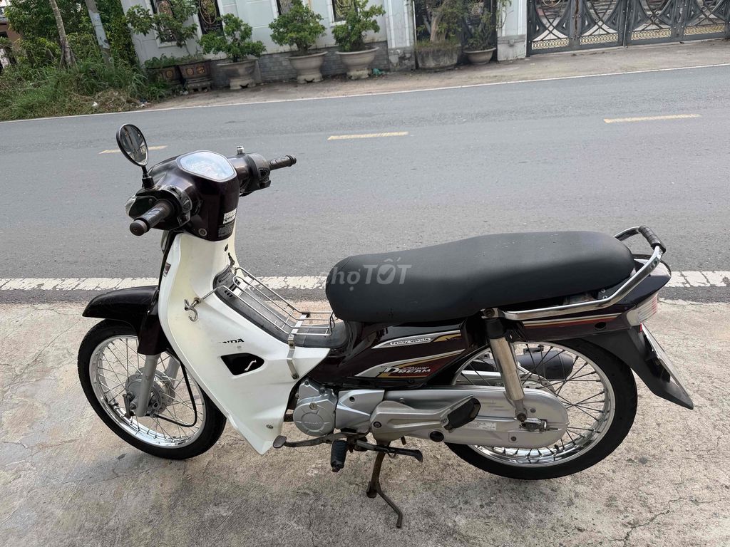 Honda Dream 2013 Nâu Trắng