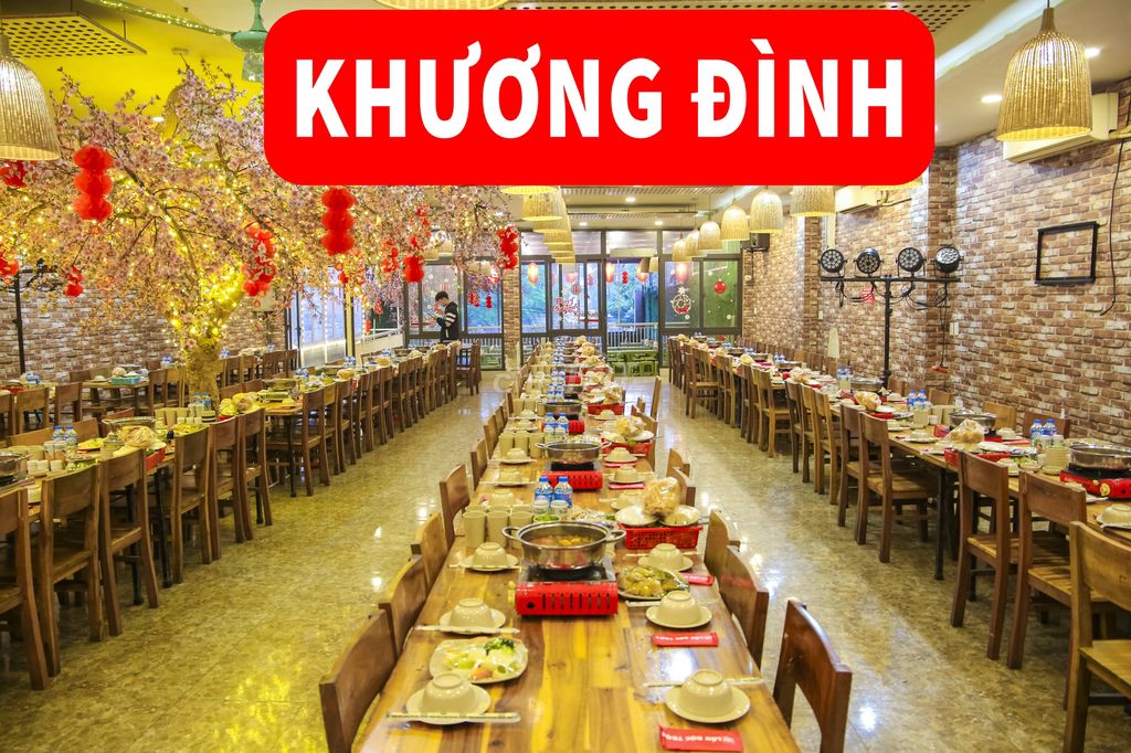 Sang Nhượng Nhà hàng địa chỉ 440 Khương Đình- Thanh Xuân - Hà Nội