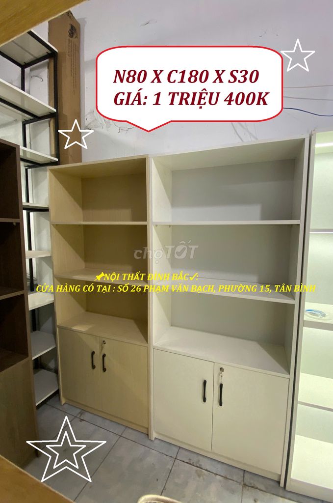 KỆ HỒ SƠ / KỆ TÀI LIỆU VĂN PHÒNG CÔNG TY CAO 180CM