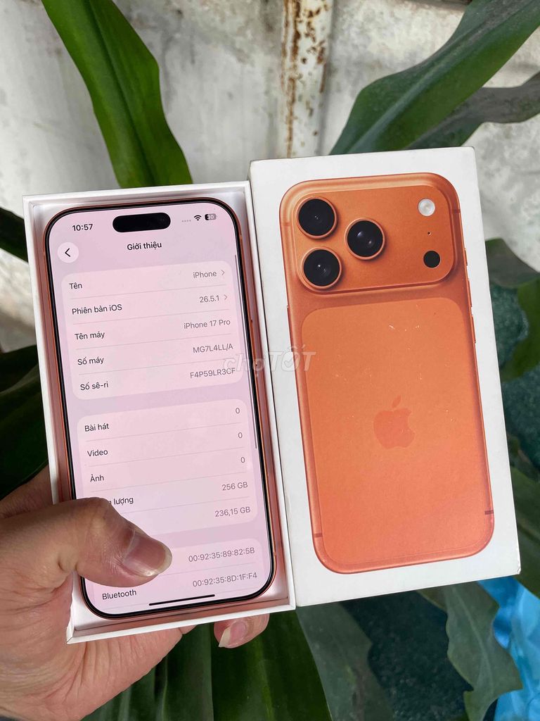 Apple iPhone 17 Pro 256GB Cam Đã sử dụng. Mua bán Điện thoại tại Thành phố Biên Hòa Đồng Nai được đăng bởi Thạch Lê hình 1