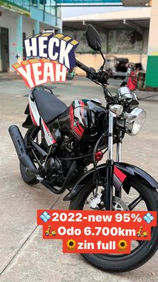 [new 90%] 👉Yamaha Gladiator YB125 2022 Đen 6700km
