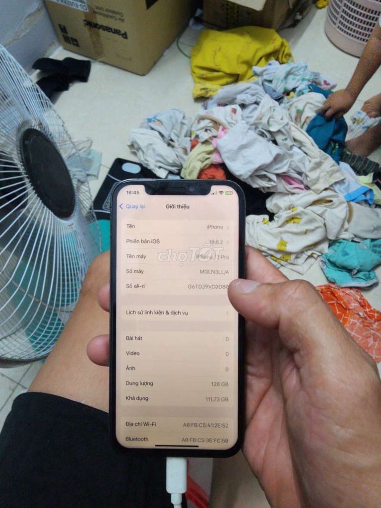 iPhone 12 Pro 128GB Xanh. Mua bán Điện thoại tại Huyện Long Thành Đồng Nai được đăng bởi Tô Thắng hình 1
