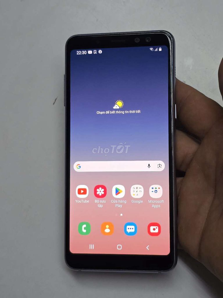 Samsung A8 Ram 4GB có kết nối NFC. Mua bán Điện thoại tại Quận Cầu Giấy Hà Nội được đăng bởi Hùng Phát hình 1