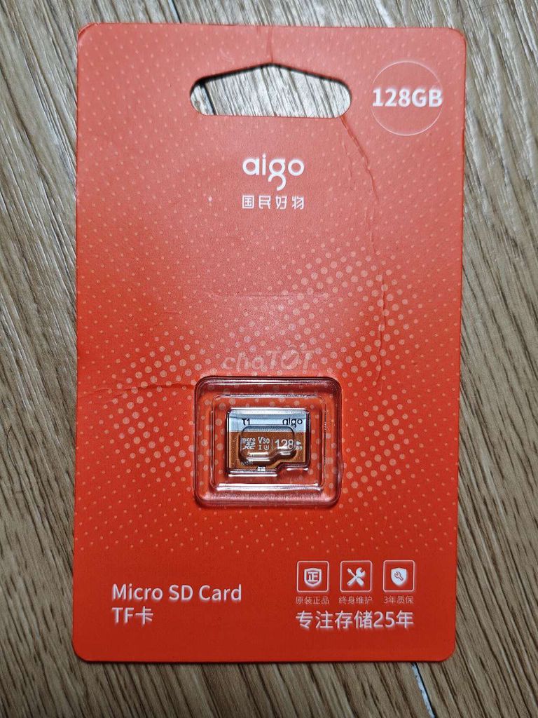 Thẻ nhớ Micro SD Aigo 128GB 90MB/s. Mua bán Phụ kiện (Màn hình, Chuột...) tại Thành phố Dĩ An Bình Dương được đăng bởi Lê Bảo hình 1