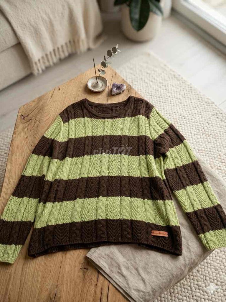 Áo len sọc Hàn. Mua bán Quần áo tại Huyện Thới Lai Cần Thơ được đăng bởi Bán vì đam mê hình 1