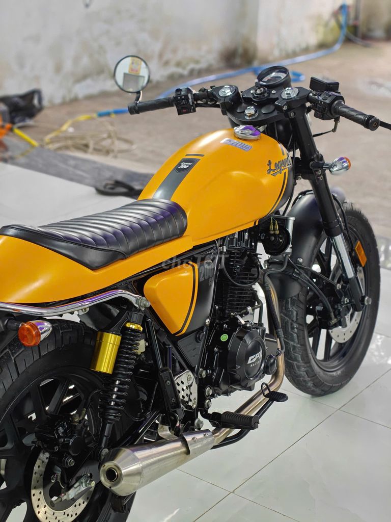 GPX Legend 200 2019 Odo 3000km Không khác xe mới. Mua bán Xe máy tại Huyện Bình Chánh Tp Hồ Chí Minh được đăng bởi Xe Máy Vinh hình 5