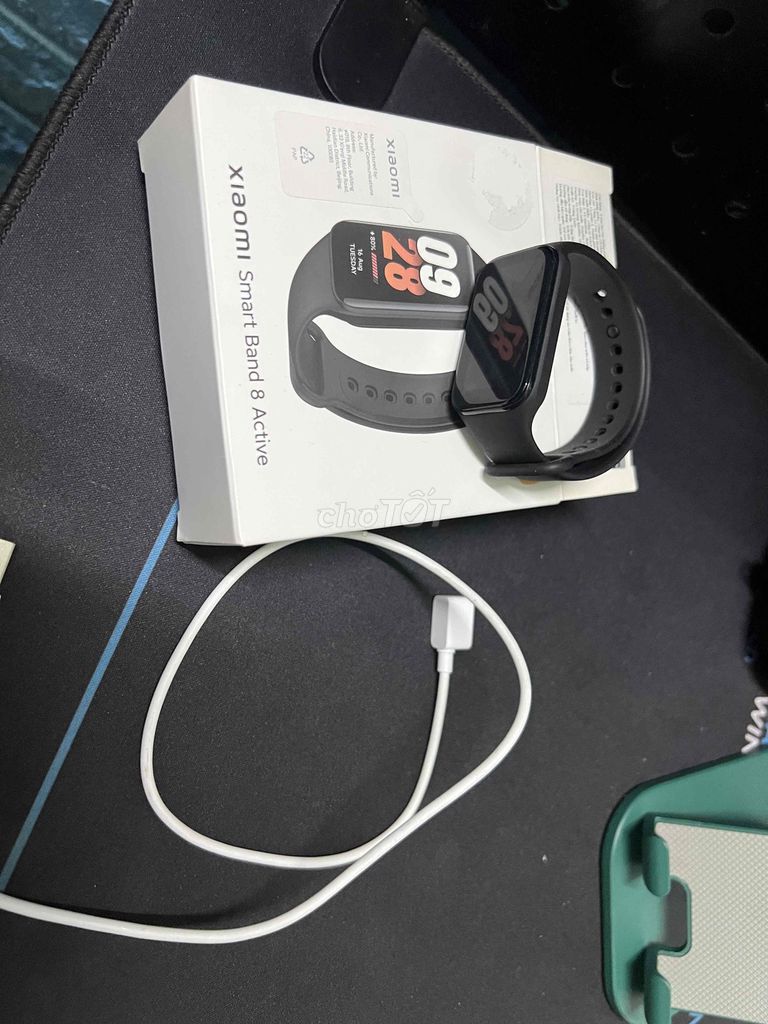 Xiaomi Mi Band 8 Active Đen chính hãng. Mua bán Thiết bị đeo thông minh tại Quận 3 Tp Hồ Chí Minh được đăng bởi Tung Thanh hình 1