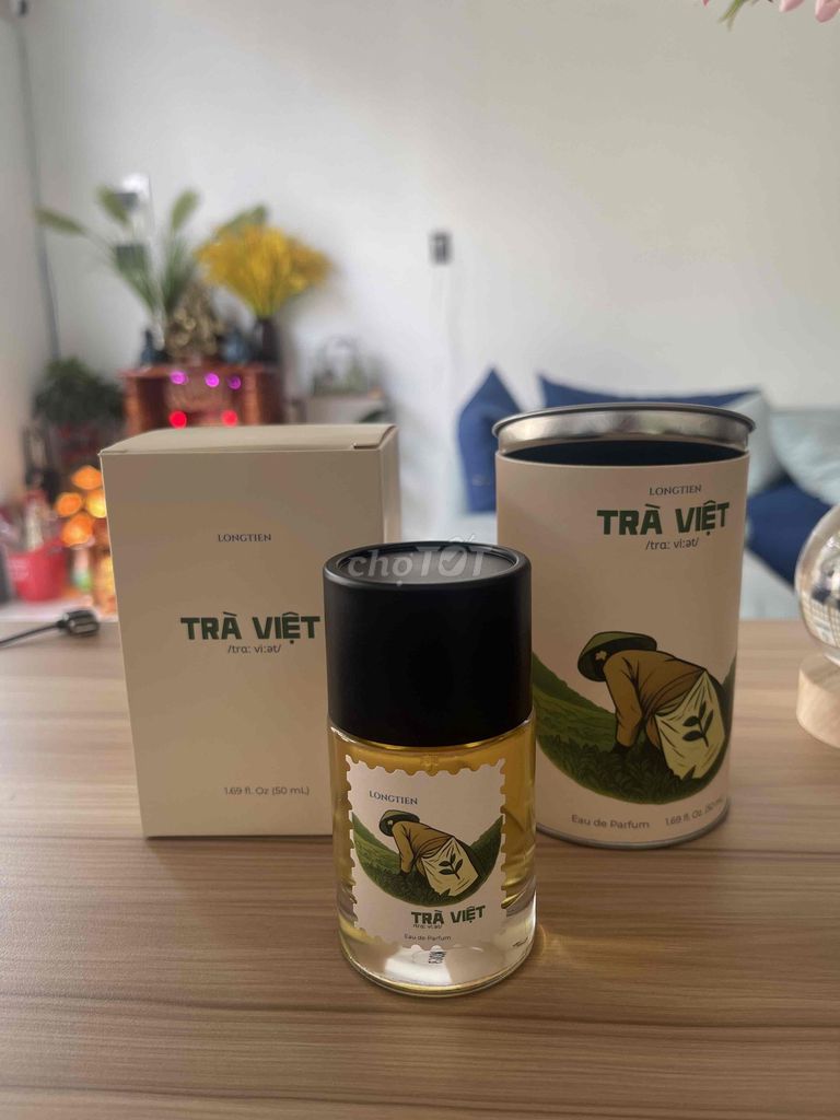 Nước hoa Long Tiên Trà Việt 50ml. Mua bán Nước hoa tại Quận 8 Tp Hồ Chí Minh được đăng bởi Ngọc Trinh Nguyễn Thị hình 1