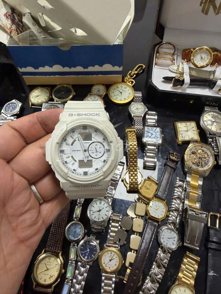 Đồng hồ G-Shock Trắng. Mua bán Đồng hồ tại Huyện Hóc Môn Tp Hồ Chí Minh được đăng bởi trần Vinh nghĩa hình 1