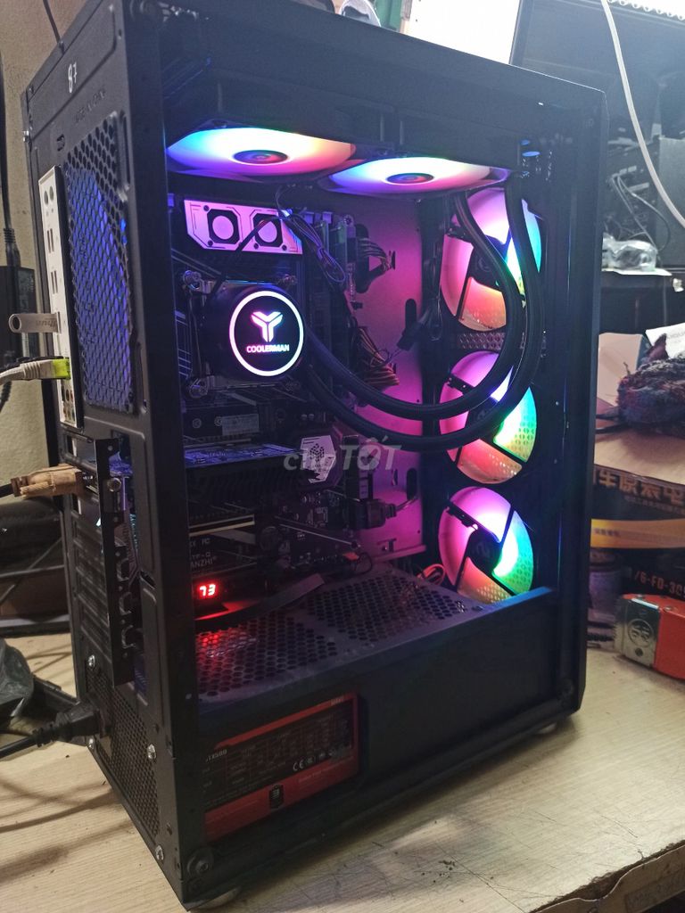 PC gaming render i7 5820k ram 16g,vga 8g,ssd 512gb