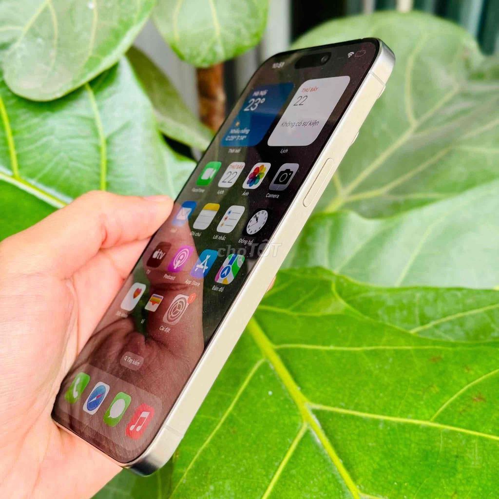 Apple iPhone 15 Pro Max 256GB Natural 99%. Mua bán Điện thoại tại Quận Ngũ Hành Sơn Đà Nẵng được đăng bởi Khải Trần hình 1