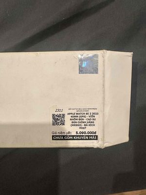Apple Watch SE 2 2023 Đen 40mm. Mua bán Thiết bị đeo thông minh tại Quận Thanh Xuân Hà Nội được đăng bởi Cao hào