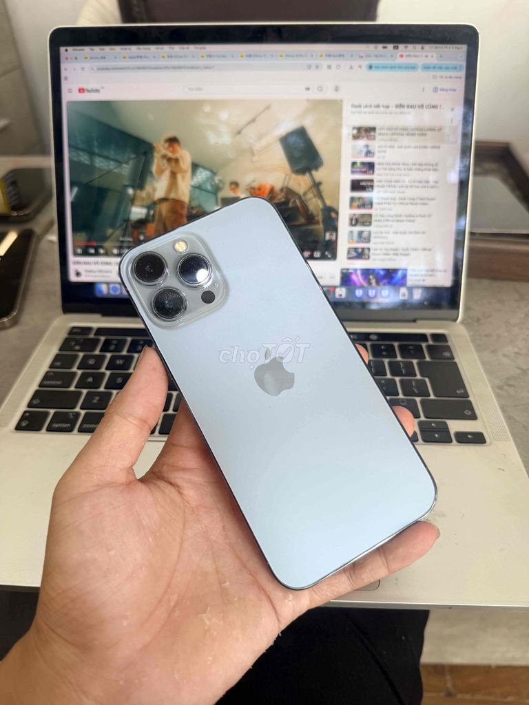 Apple iPhone 13 Pro Max 128GB Xám. Mua bán Điện thoại tại Quận Ngũ Hành Sơn Đà Nẵng được đăng bởi Nghĩa  hình 1