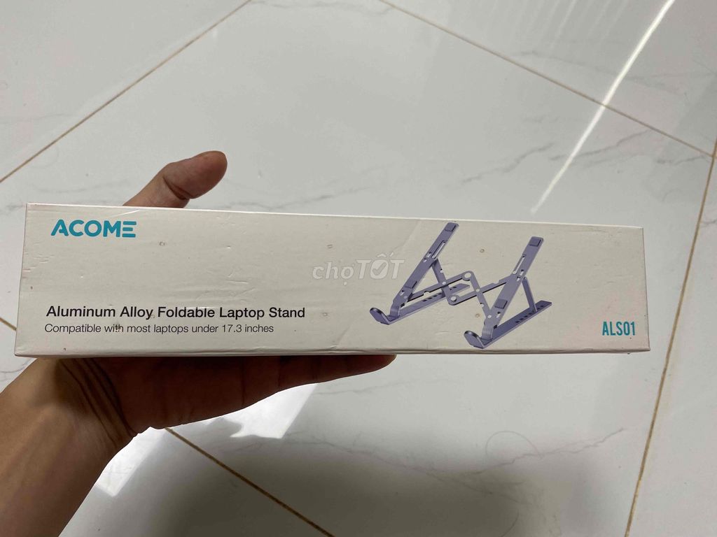 Giá đỡ laptop Acome ALS01. Mua bán Phụ kiện (Màn hình, Chuột...) tại Thành phố Long Khánh Đồng Nai được đăng bởi HEM STORE Một Chín Chín Năm hình 1