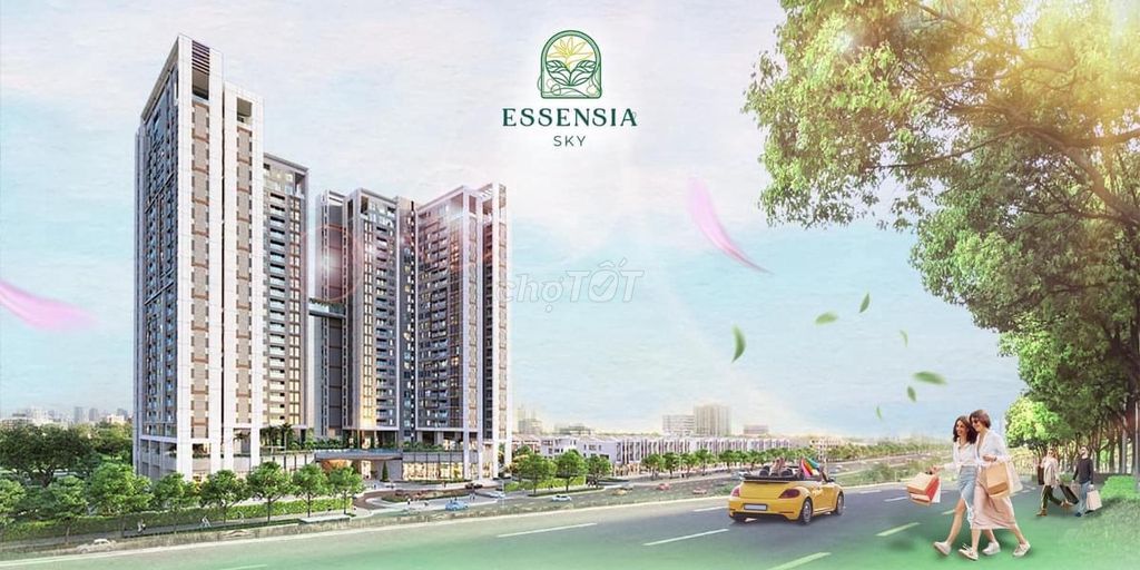 Đặt giữ chỗ 50 triệu/suất tại căn hộ xanh - sức khỏe tại Essensia Sky