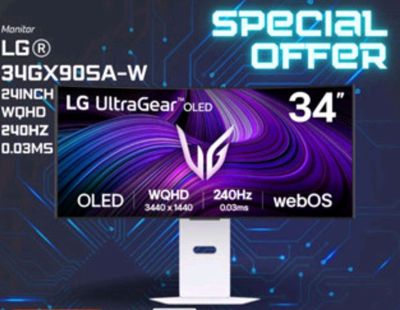 MÀN HÌNH LG 34GX90SA 34" OLED 240hz - GIÁ CHẠM SÀN. Mua bán Phụ kiện (Màn hình, Chuột...) tại Quận 8 Tp Hồ Chí Minh được đăng bởi Nguyễn Anh Duy
