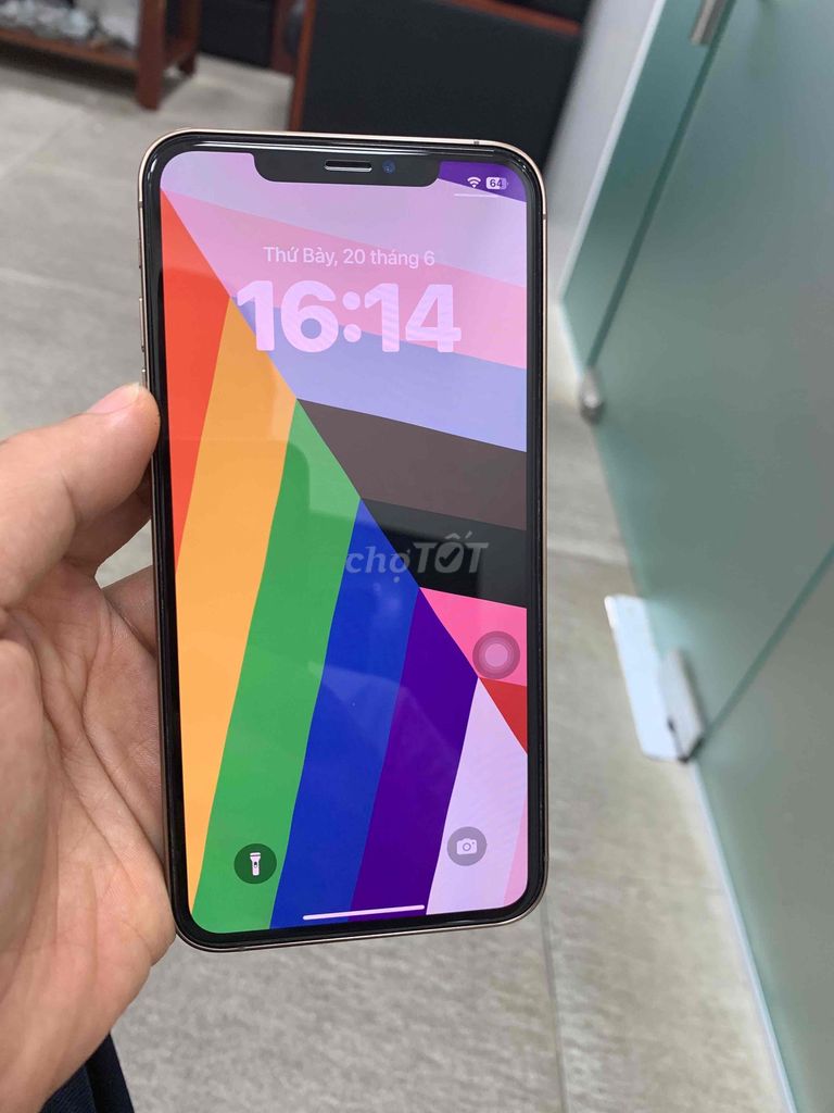 Apple iPhone Xs Max 512GB Vàng độ vỏ. Mua bán Điện thoại tại Quận Long Biên Hà Nội được đăng bởi Quân Nguyễn hình 1