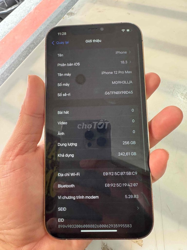 iphone 12 pro max 256g vàng