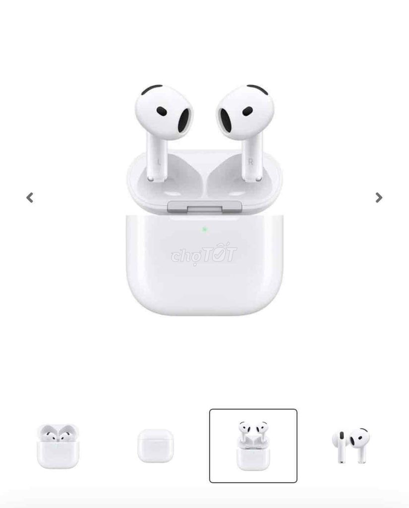 Tai nghe Apple AirPods 4 Trắng. Mua bán Tivi, Âm thanh tại Quận Hai Bà Trưng Hà Nội được đăng bởi trâm anh hình 1