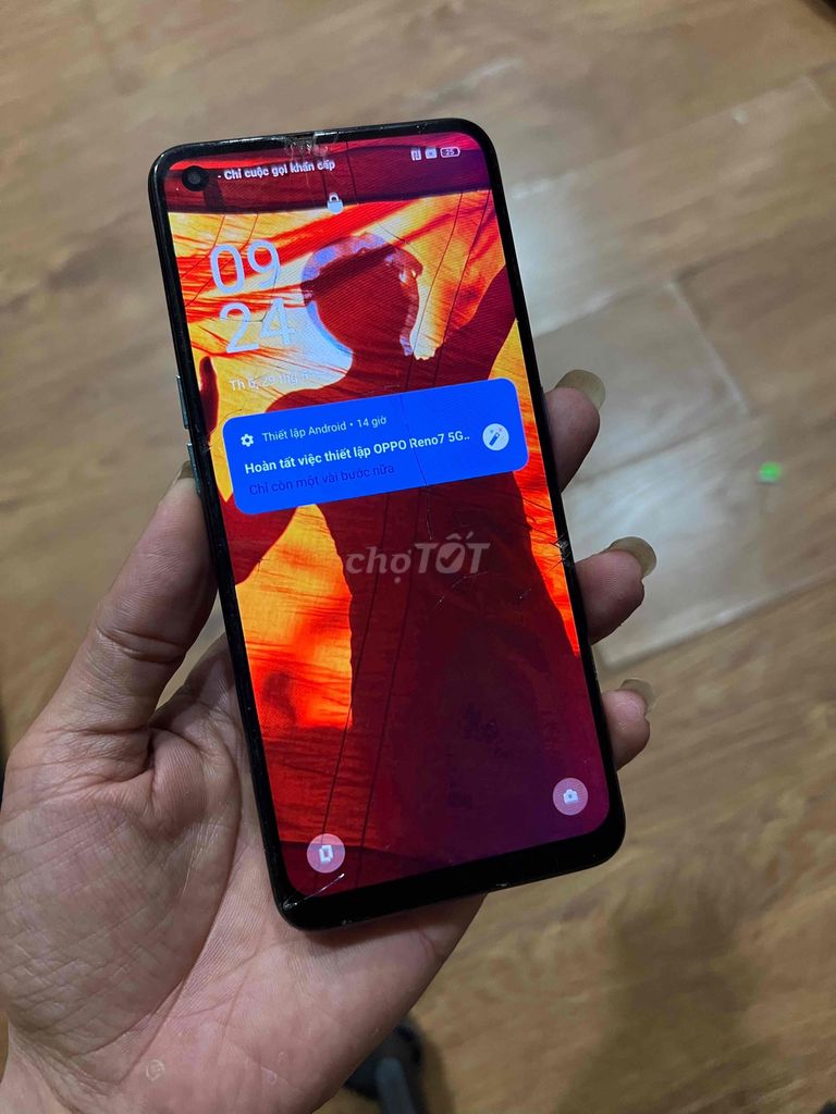Oppo Reno7 5G 8/256Gb mạnh mượt. Mua bán Điện thoại tại Quận Bình Tân Tp Hồ Chí Minh được đăng bởi Mr Zui 18 tuổi rưỡi hình 1