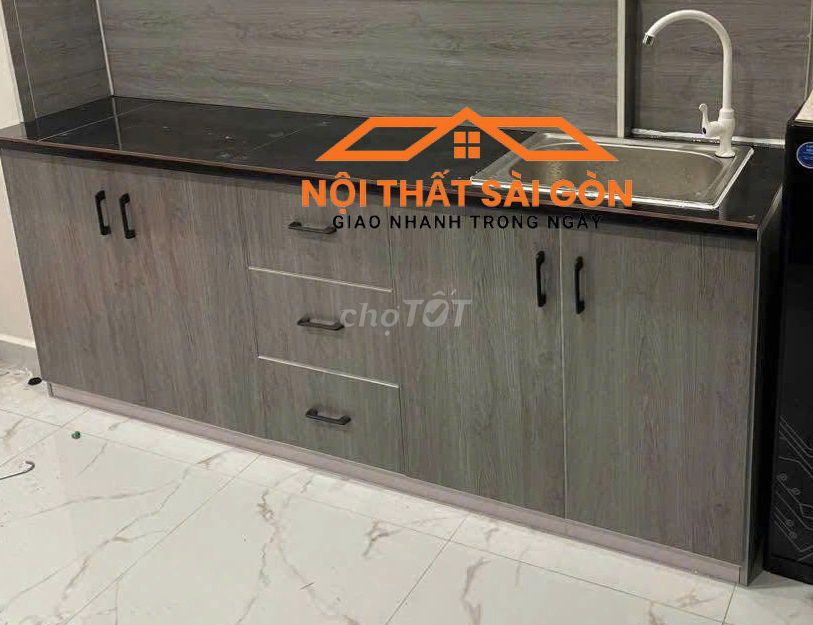 Tủ bếp Nhựa Đài Loan 80cm Nhiều màu. Mua bán Tủ, kệ gia đình tại Quận 6 Tp Hồ Chí Minh được đăng bởi Xưởng Tủ Nhựa Sài Gòn hình 1