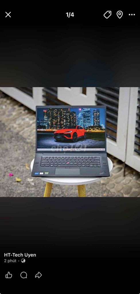 Lenovo ThinkPad X1 Extreme Gen 4 i7-11800H 16 inch. Mua bán Laptop tại Thành phố Biên Hòa Đồng Nai được đăng bởi Uyên Phạm hình 1