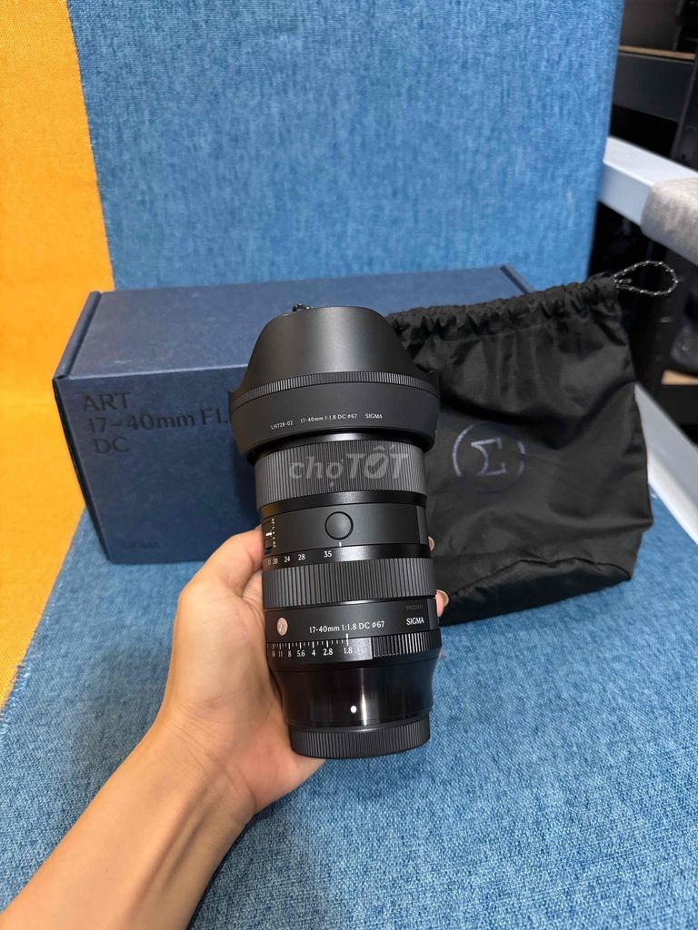 Sigma 17-40 fujifilm likenew fullbox bh hãng dài. Mua bán Máy ảnh, Máy quay tại Quận Bình Thạnh Tp Hồ Chí Minh được đăng bởi CAMUS  hình 1