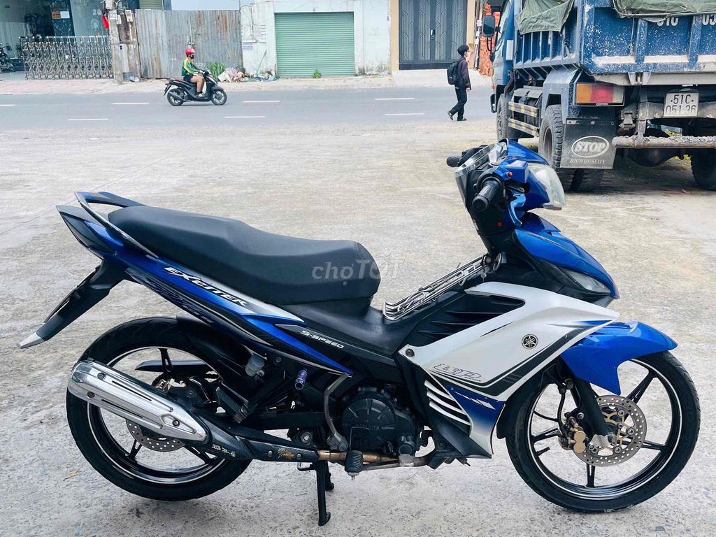 Yamaha Exciter 135 сине-белый