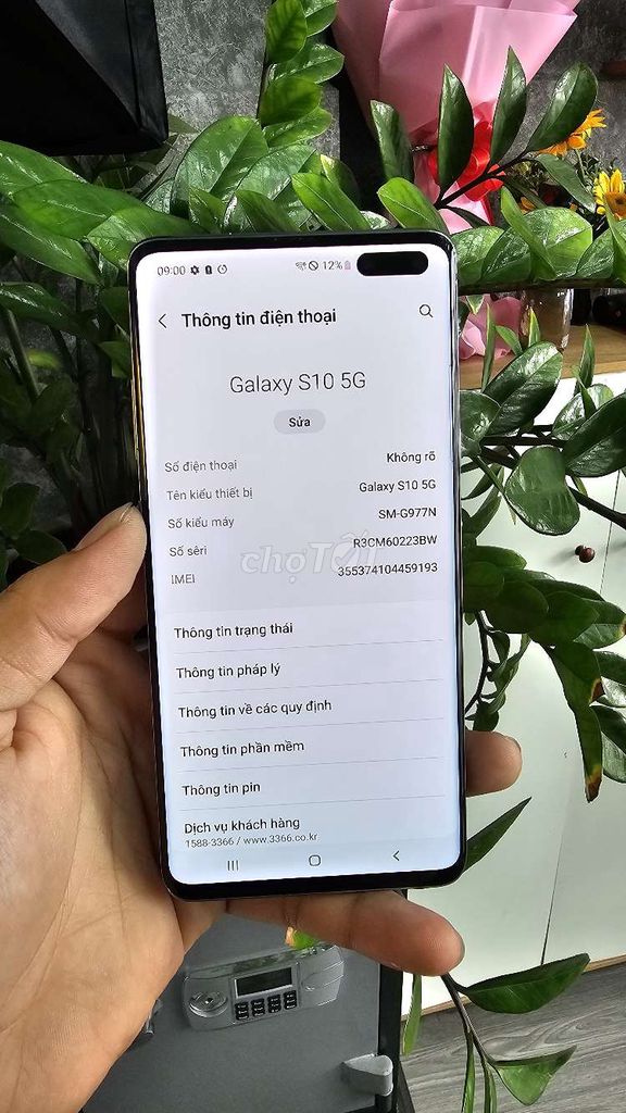 Samsung 256GB, Đã dùng, Bảo hành tốt!. Mua bán Điện thoại tại Thành phố Thuận An Bình Dương được đăng bởi CỬA HÀNG ĐT CƯƠNG SAM SUNG BÌNH DƯƠNG hình 5