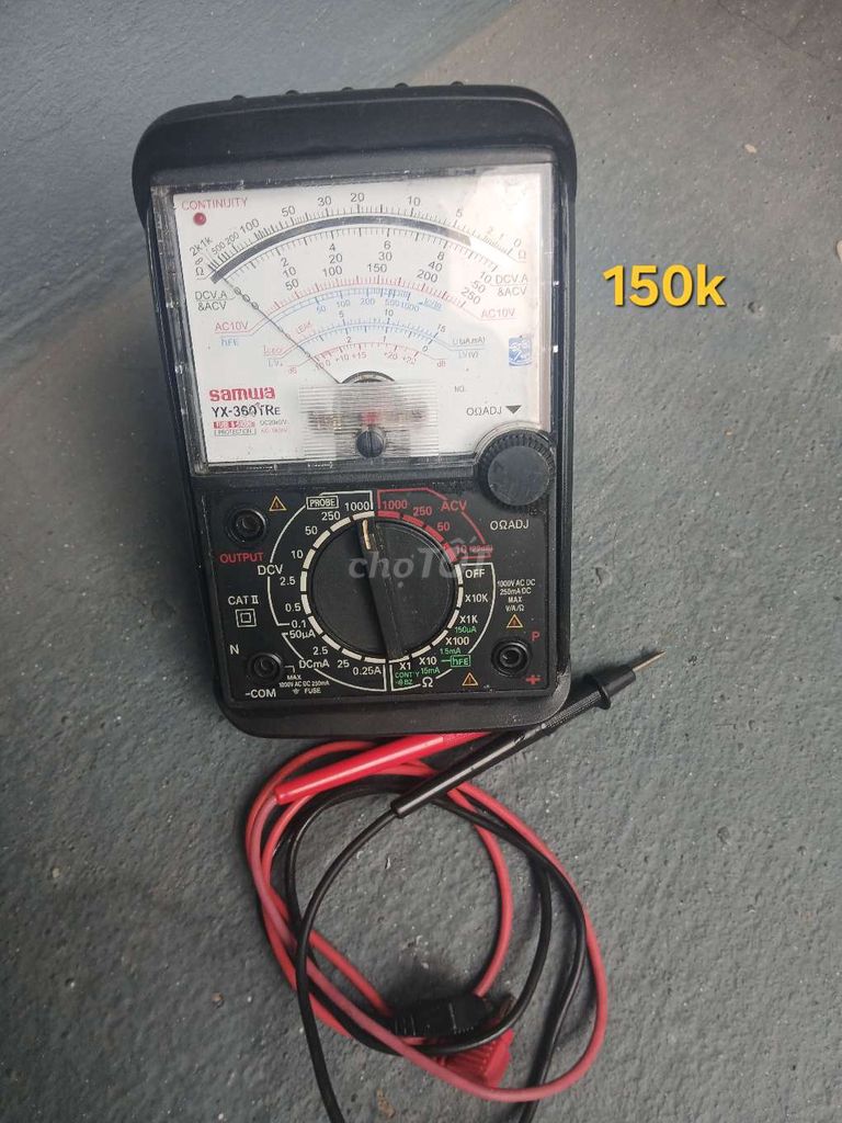 Đồng hồ vạn năng Samwa YX-360TRE Đen. Mua bán Đồ chuyên dụng, Giống nuôi trồng tại Quận Bình Thuỷ Cần Thơ được đăng bởi Út đạt zero hình 1