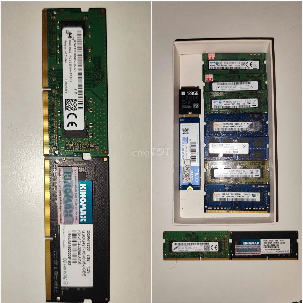 TỔNG HỢP DDR3 LAPTOP, DDR4 LAPTOP, SSD NVMe RẺ!. Mua bán Linh kiện (RAM, Card...) tại Huyện Hoài Đức Hà Nội được đăng bởi MR KHÁNH ĐẠI LÝ MG HÀ NỘI hình 1