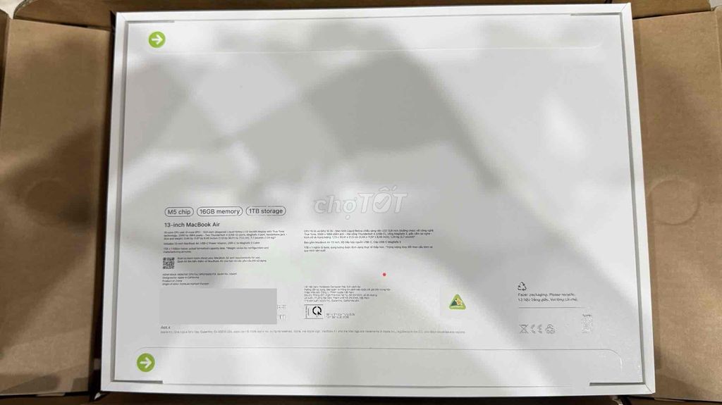 Apple MacBook Air M5 13 inch 16GB/1TB. Mua bán Laptop tại Quận Sơn Trà Đà Nẵng được đăng bởi Huynh Tri hình 1