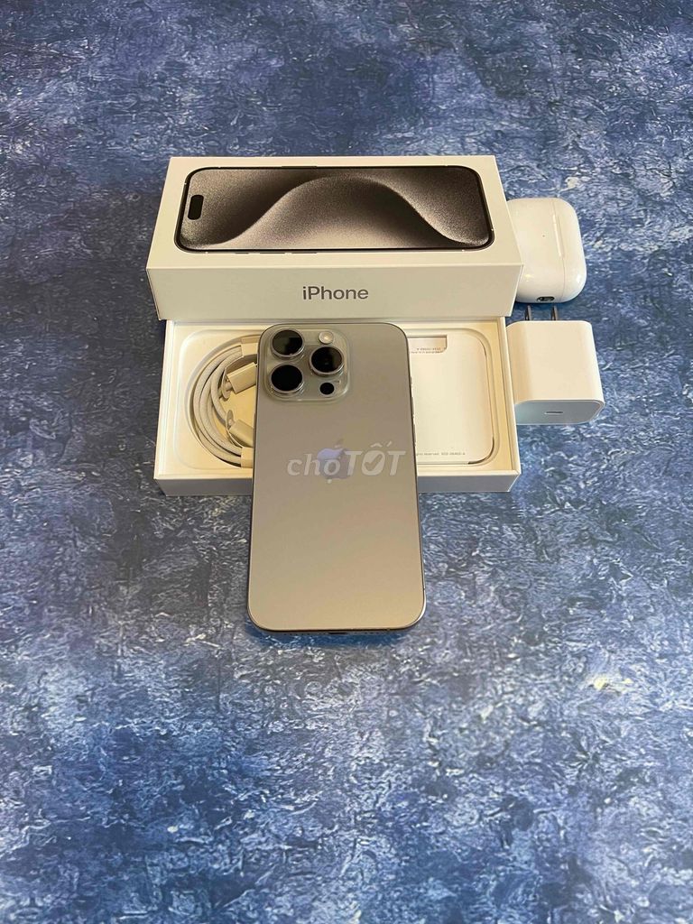 iPhone 15 Pro 128G QTế Zin Đẹp Pin 94% Đang Dùng. Mua bán Điện thoại tại Quận 3 Tp Hồ Chí Minh được đăng bởi Hủ Tiền May Mắn hình 1