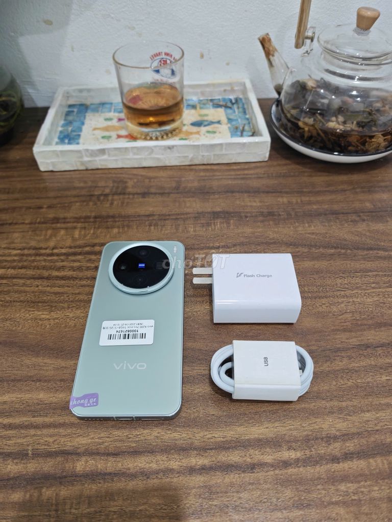 Vivo X200 Pro Mini 16/512 Xanh sạc 80w có ship COD. Mua bán Điện thoại tại Quận Hoàng Mai Hà Nội được đăng bởi Trần Ngọc Hiếu hình 1