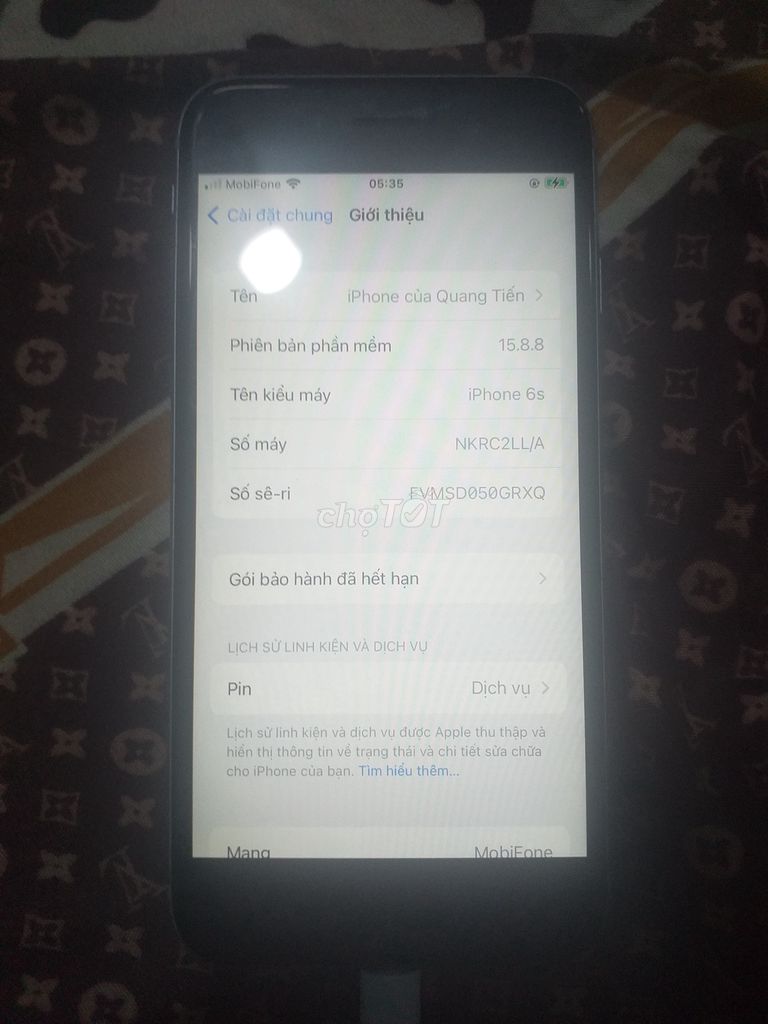 Apple iPhone 6s 16GB Xám. Mua bán Điện thoại tại Quận Thanh Khê Đà Nẵng được đăng bởi PHAN LONG hình 1