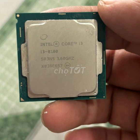 CPU Intel Core i3-8100. Mua bán Linh kiện (RAM, Card...) tại Quận Hải Châu Đà Nẵng được đăng bởi Baxiqua hình 1