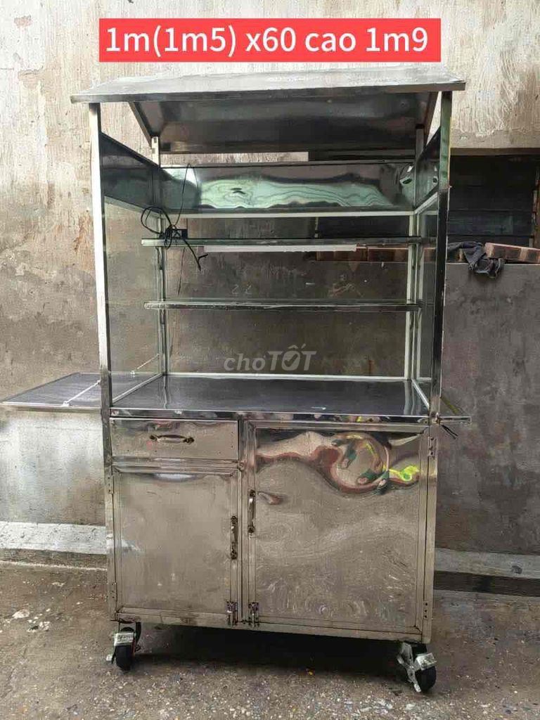 Xe bán hàng Kính Inox Bạc 1.8m. Mua bán Đồ chuyên dụng, Giống nuôi trồng tại Quận Hoàn Kiếm Hà Nội được đăng bởi Kimanhs  hình 1