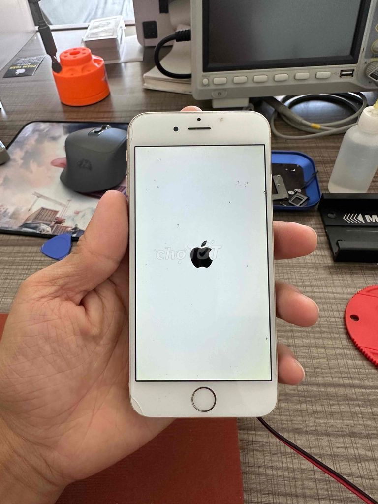 Apple iPhone Vàng đồng hỏng pin. Mua bán Điện thoại tại Huyện Ea Kar Đắk Lắk được đăng bởi Phạm Văn Toàn hình 1
