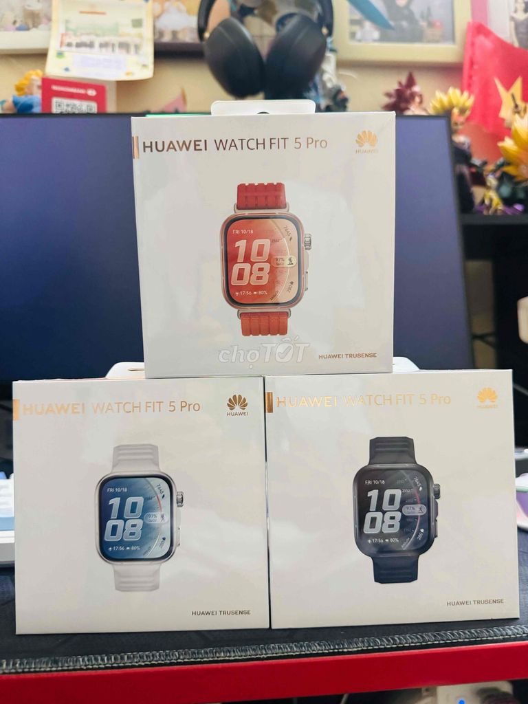Huawei Watch Fit 5 Pro Đen, Trắng, Cam. Mua bán Thiết bị đeo thông minh tại Quận Cẩm Lệ Đà Nẵng được đăng bởi Huawei Chính Hãng Đà Nẵng zz Mua và Bán Đồng Hồ Mới Cũ zz  hình 1